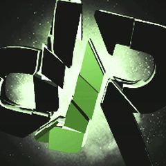 3D mark, dark green