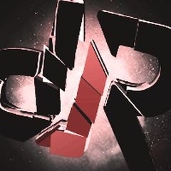 3D mark, red